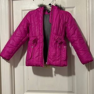 Girls Pink Coat excellent condition